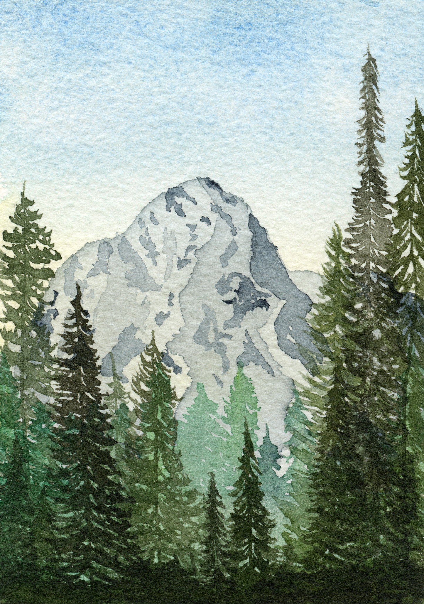 Forest Peak No. 1 Print