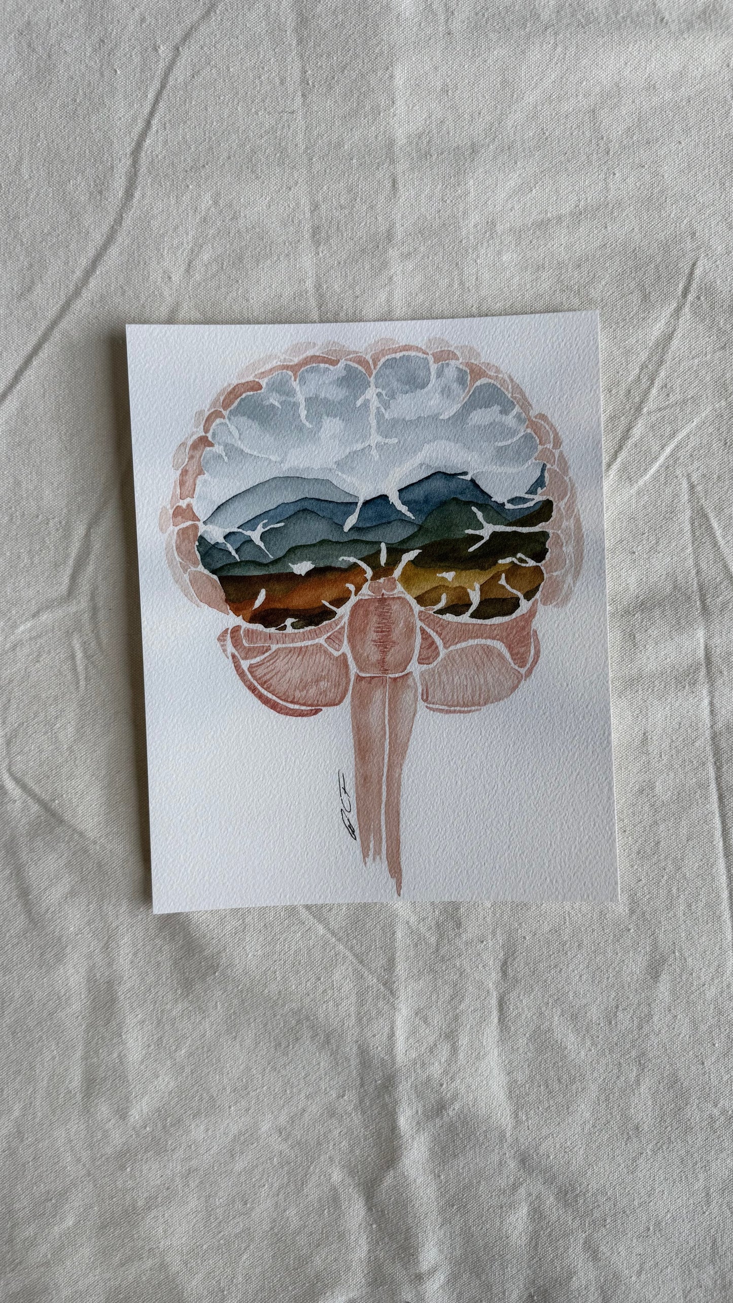 Anatomy x Nature | Brain No.1 Print