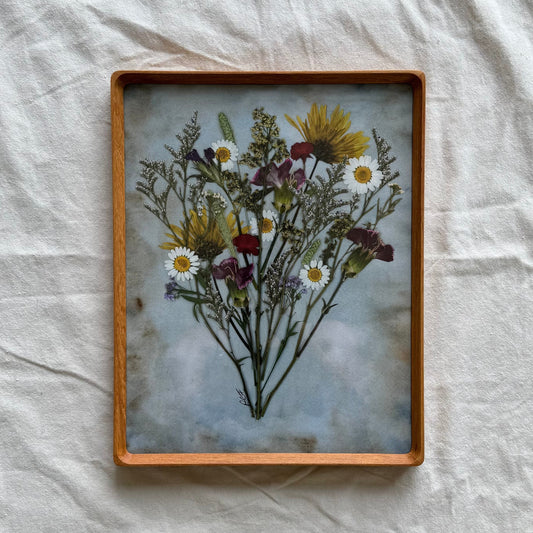 Pressed Flowers | Wildflower Bouquet Print