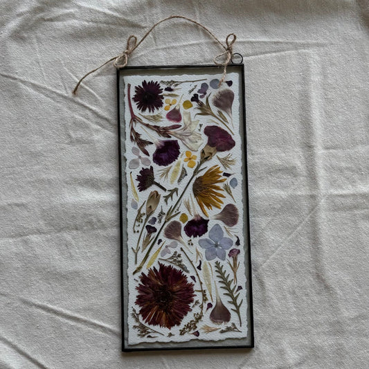 Pressed Flowers | Abstract Composition Print