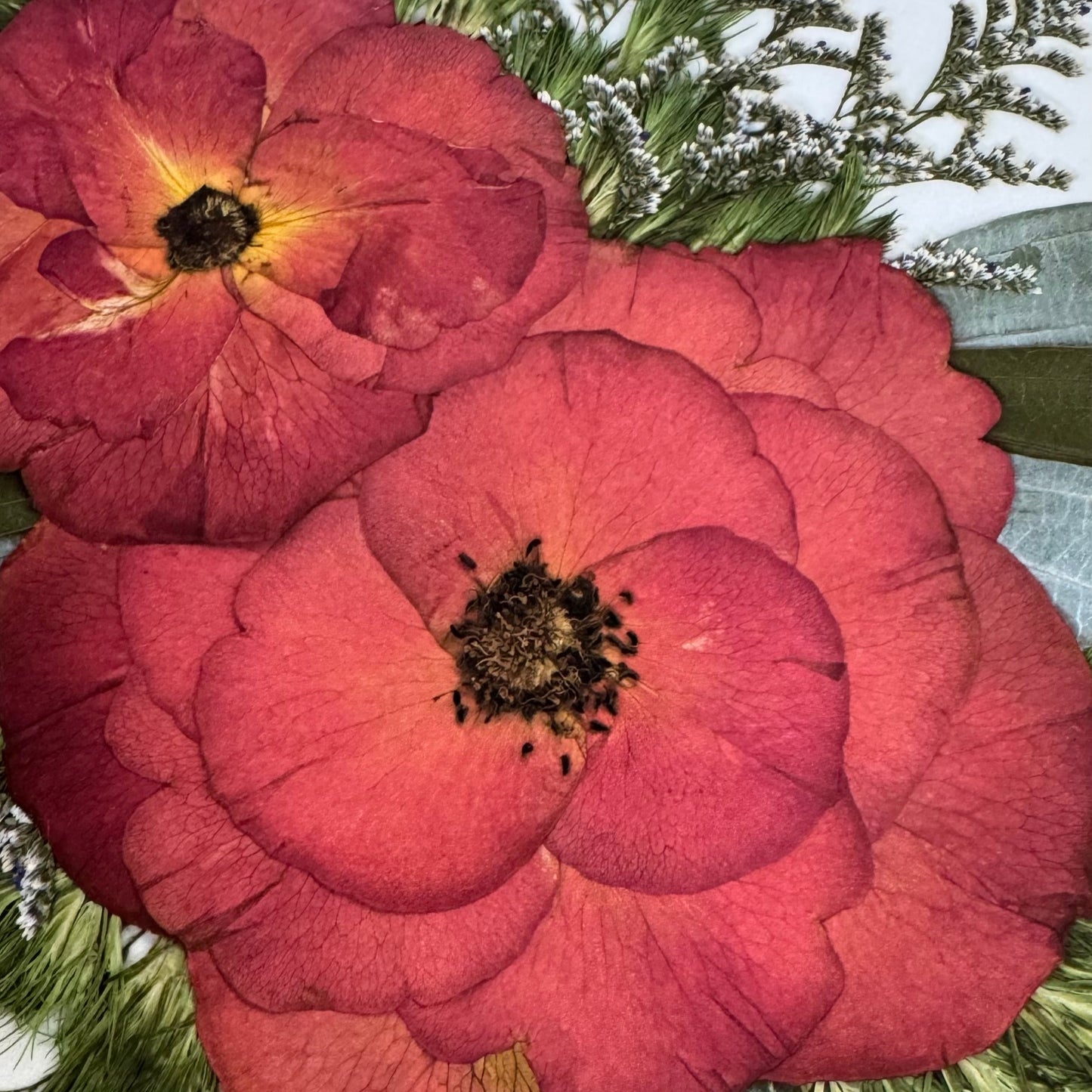 Pressed Flowers | Rose Bouquet Print