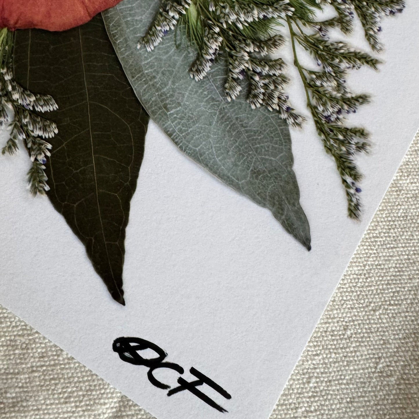 Pressed Flowers | Rose Bouquet Print