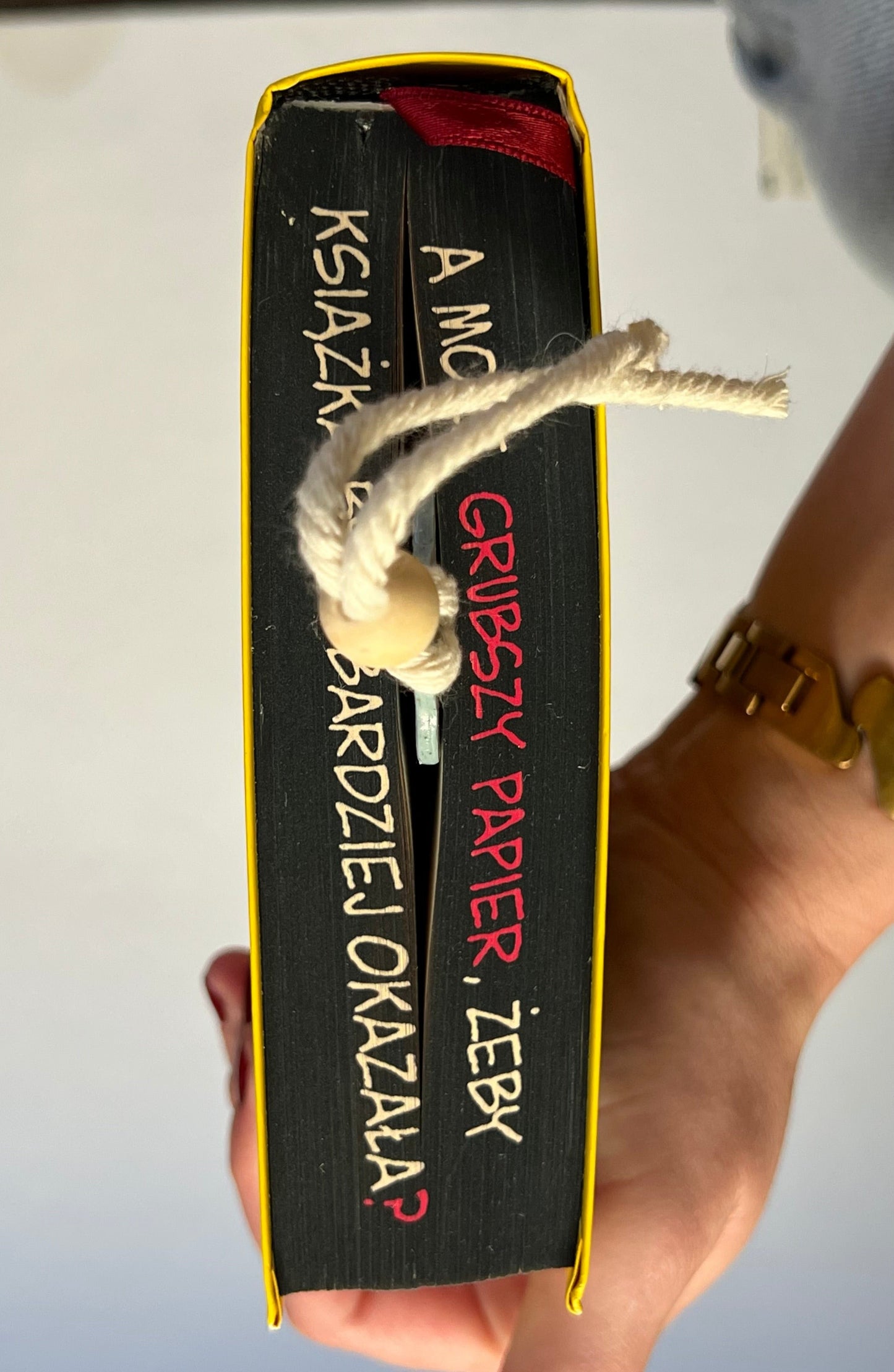 Meadow Bookmark, handmade