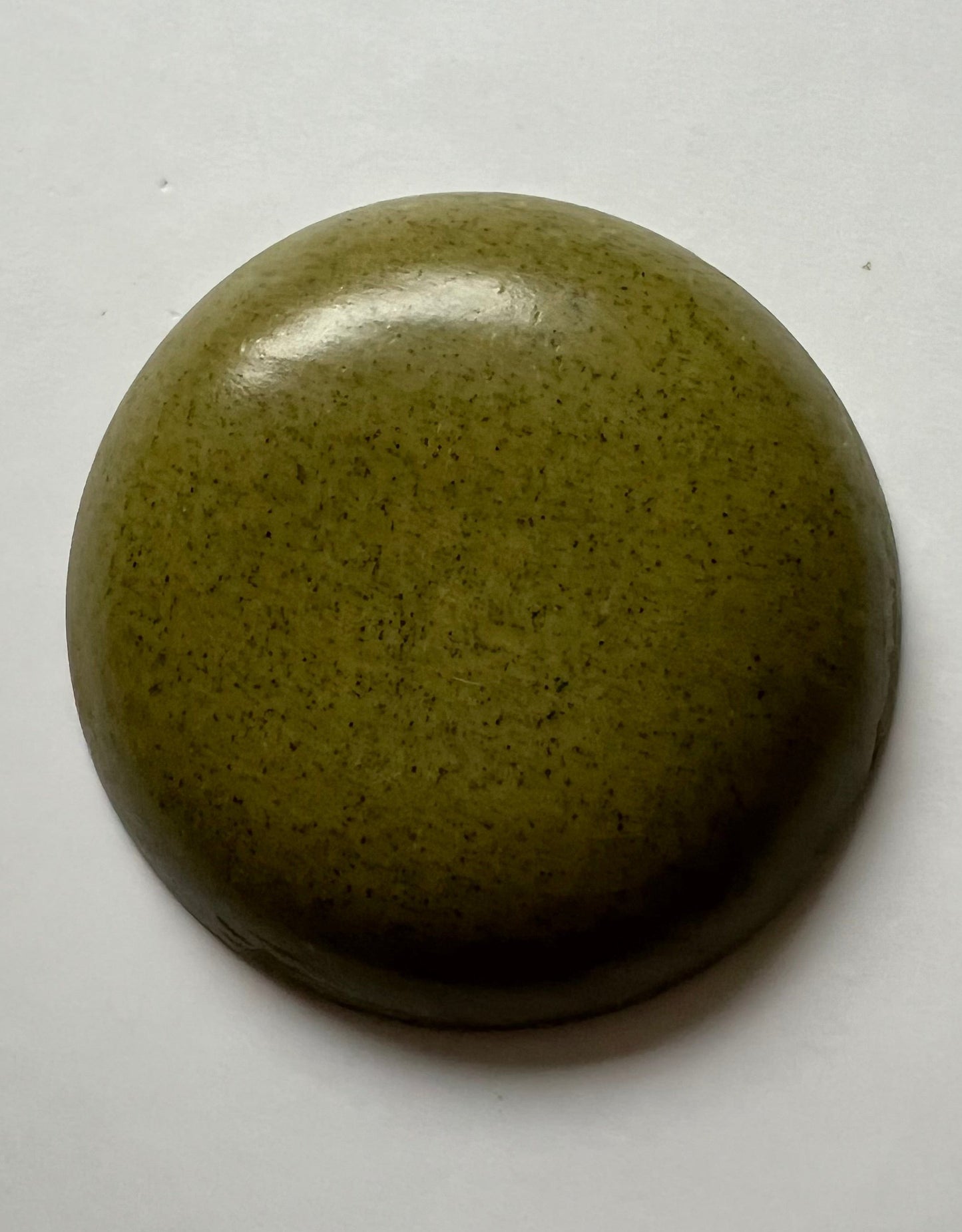 Dark Green Honey, We Need Bees Trinket Dish, Handmade, ~3.9 in