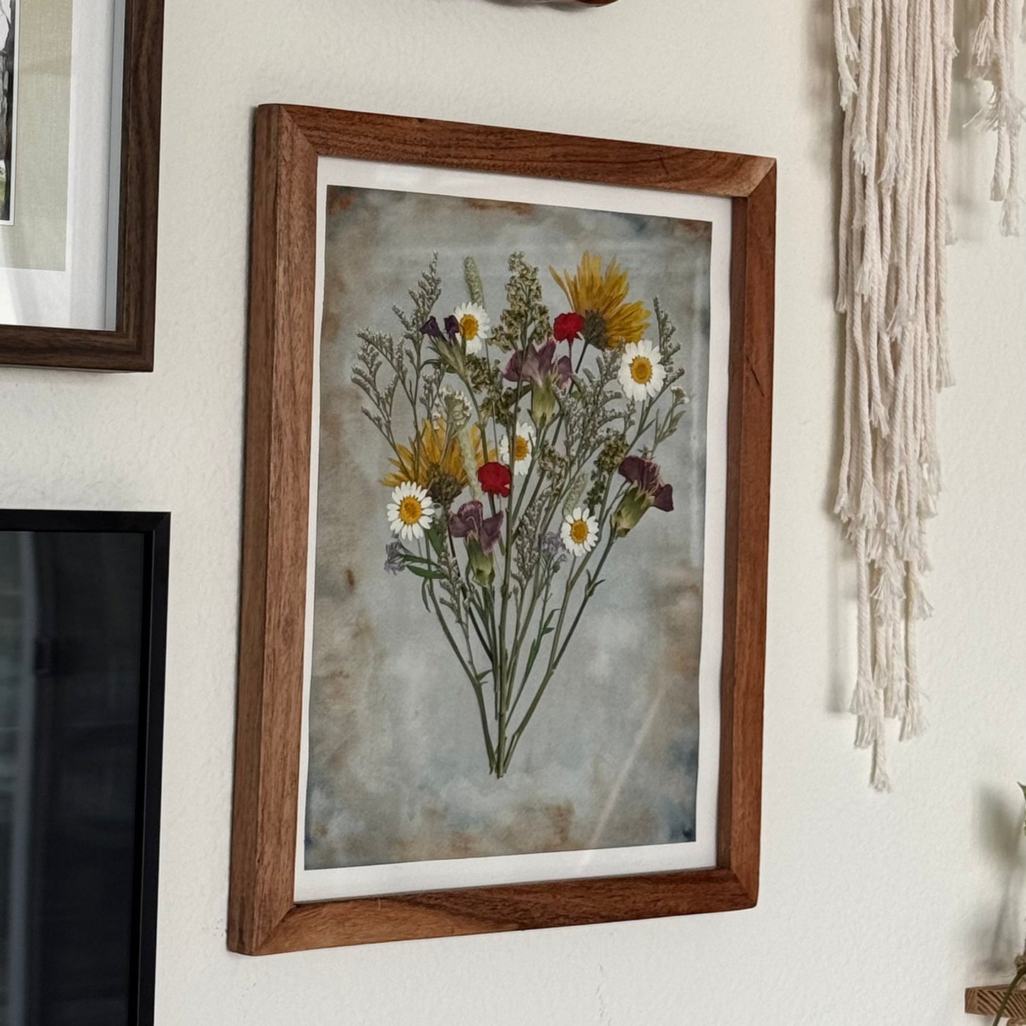 Pressed Flowers | Wildflower Bouquet Print