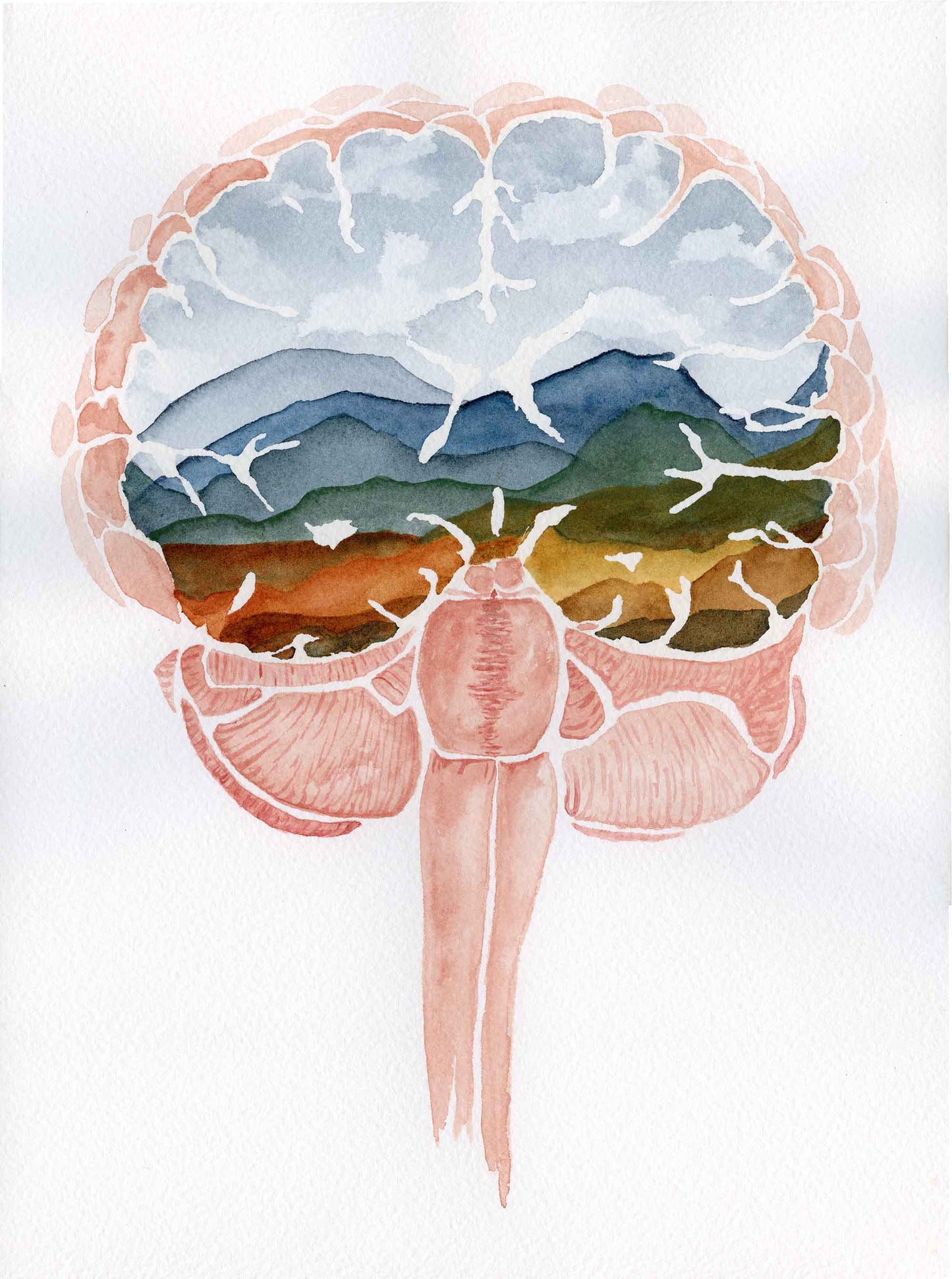Anatomy x Nature | Brain No.1 Print